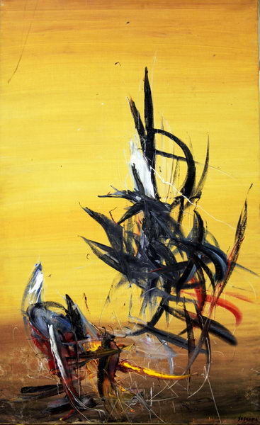 Without Title (1981) | Oil on Canvas | 80 x 130 cm