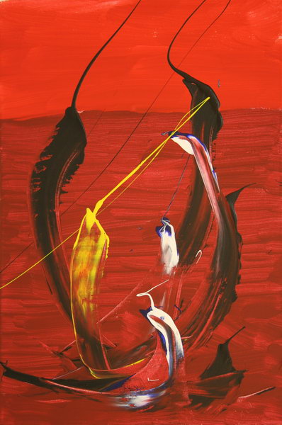 Life on Mars (2007) | Acryl on Canvas | 60 x 40 cm