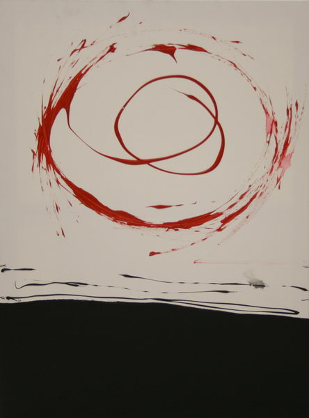 Spinning I. (2008) | Acryl on Canvas | 80 x 60 cm