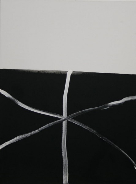 Criss- Cross IV. (2008) | Acryl on Canvas | 80 x 60 cm